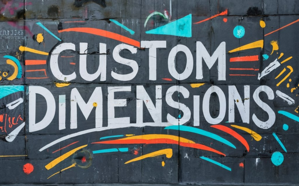 ga4 custom dimensions. decorative
